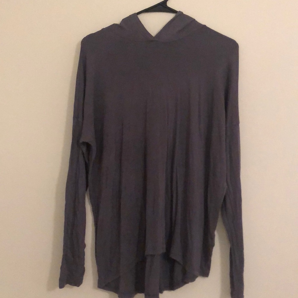 Oversized stretchy hoodie